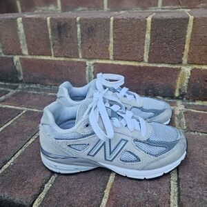 New Balance Kids' Light Gray Sneakers